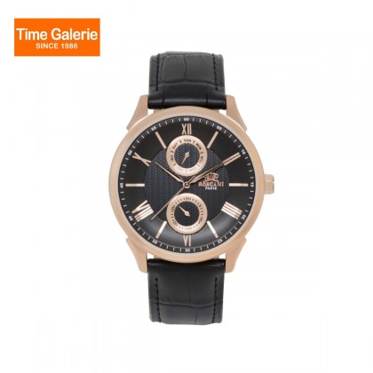 ROSCANI ROSW911423 Black Dial Stainless Steel Strap Analog Men Watch ROSCANI ROSW911423 Black Dial Stainless Steel Strap Analog Men Watch